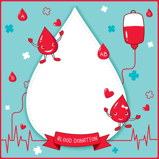 世界献血日水滴矢量素材